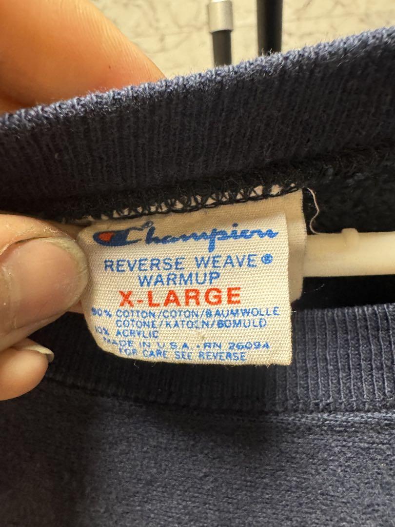 US NAVY 80’s Champion Reverse Weave 3段