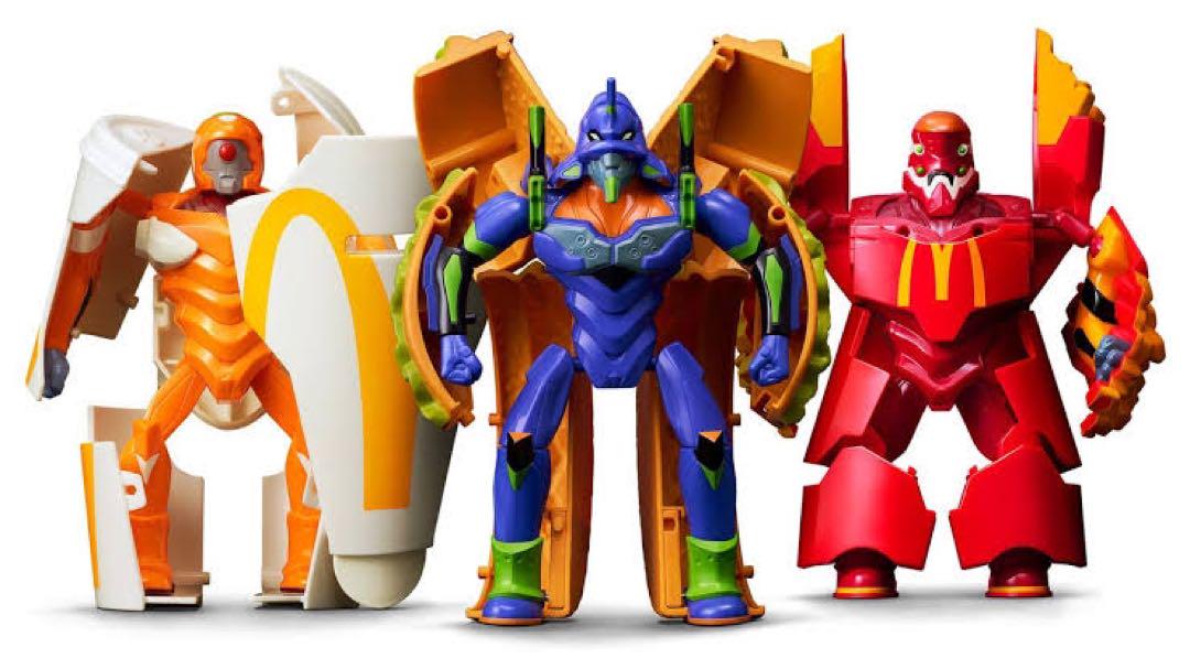 マクドナルド×エヴァンゲリオン フィギュアセット - 特撮
