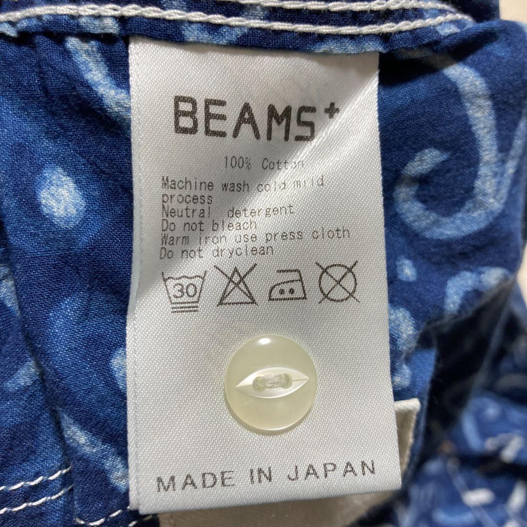 BEAMS+ ビームスプラス　アロハ　シャツ　半袖　総柄　16SS