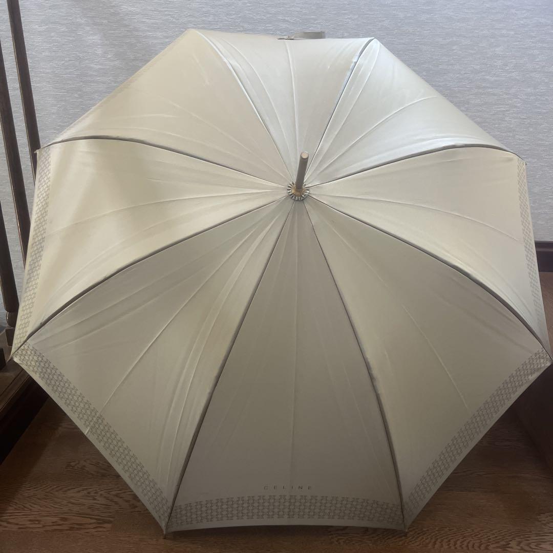 CÉLINE　セリーヌ　傘　長傘　雨傘 未使用】CELINE セリーヌ長傘