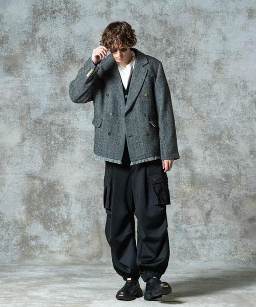 glamb ダメージテーラードジャケット