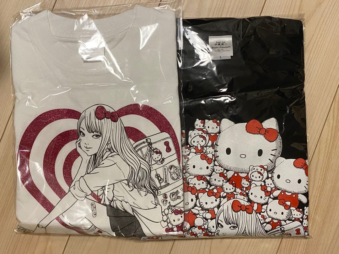 伊藤潤二 サンリオキャラクターズ　Lサイズ　Tシャツセット