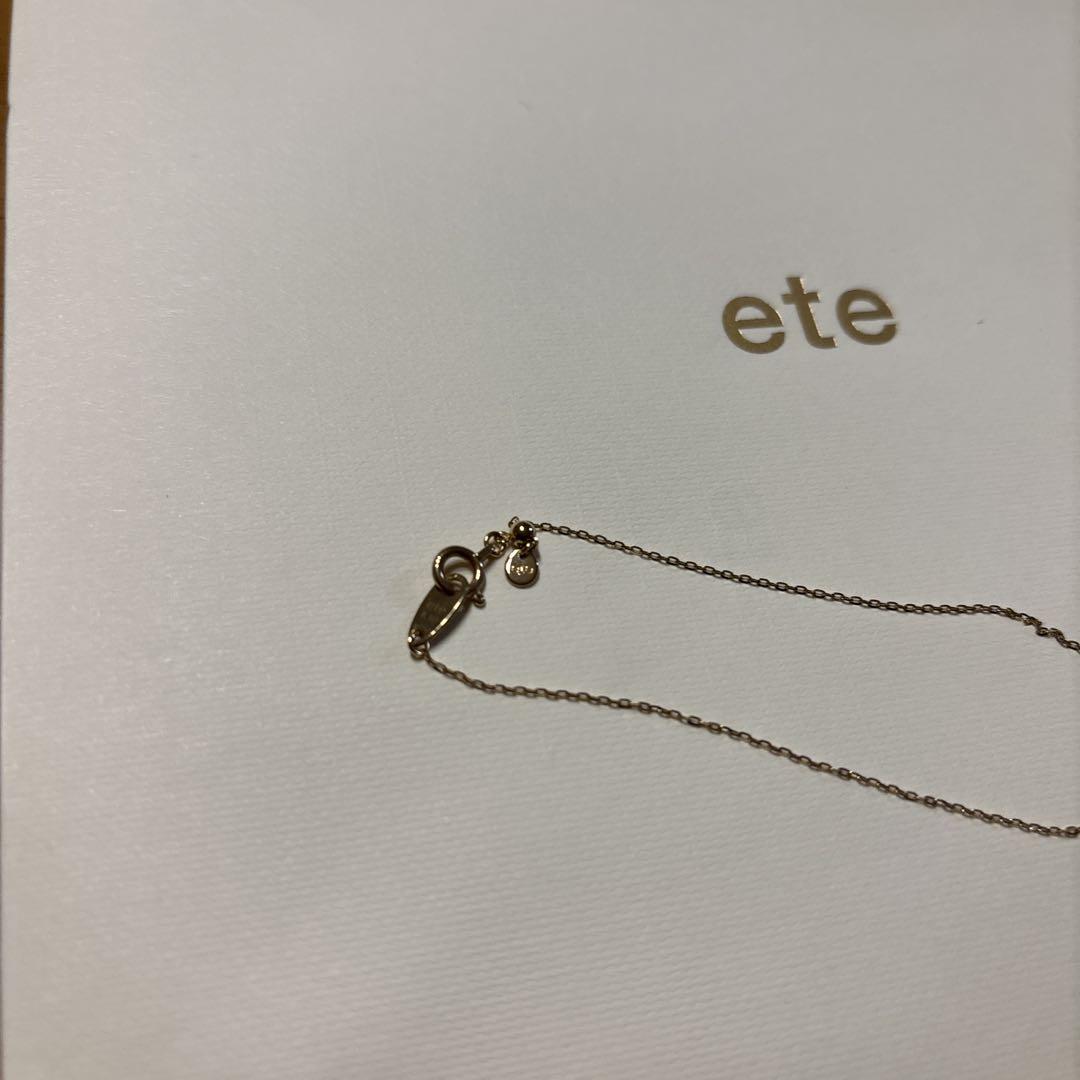 ete k10 ヴェールナチュラルストーンブレスレット
