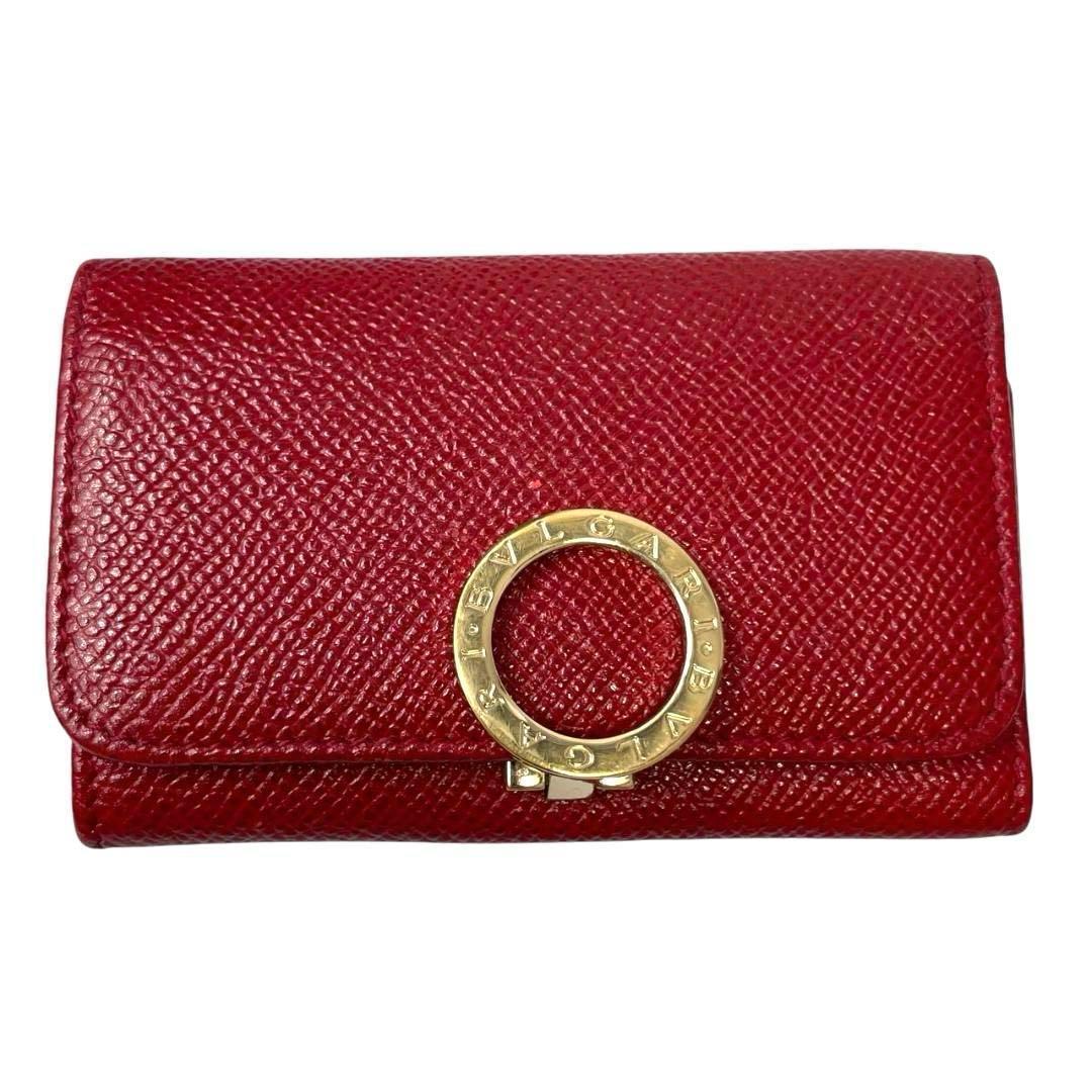 美品】 BVLGARI ブルガリ キーケース ビーゼロワン サフィ