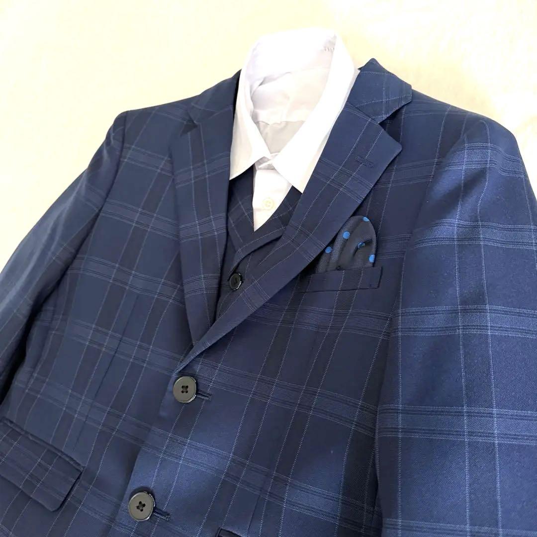 美品✨ワンダーファクトリー スーツ フォーマル4点セット 150