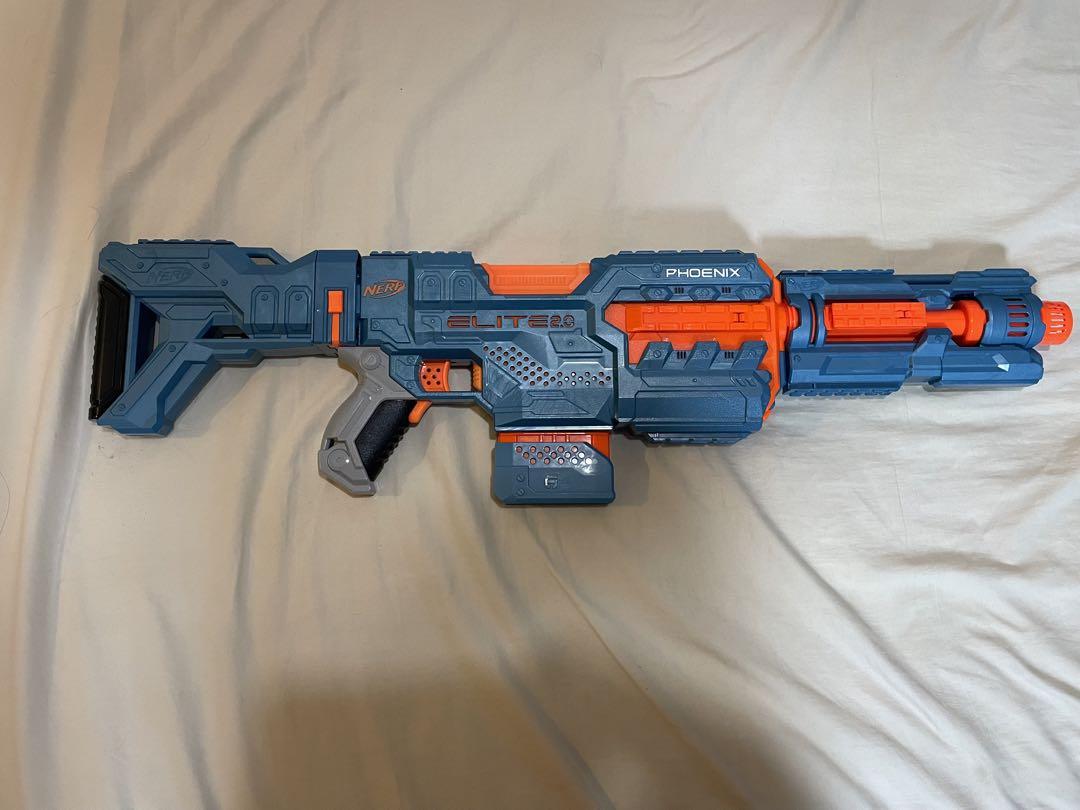 NERF ELITE 2.0 ECHO & PHOENIX トイガンセット NEW - Hasbro Nerf Elite 2.0 Phoenix CS-10 w/ 20-Darts, Clip