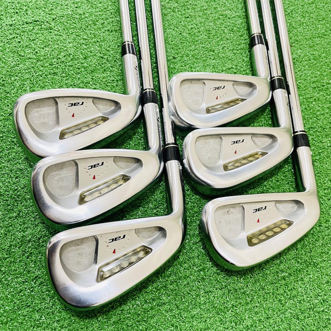 TaylorMade - 【レフティ 左利き】テーラーメイド rac メンズアイアンセット 6本 初心者 レフティ 左利き】テーラーメイド rac メンズアイアンセット 6本