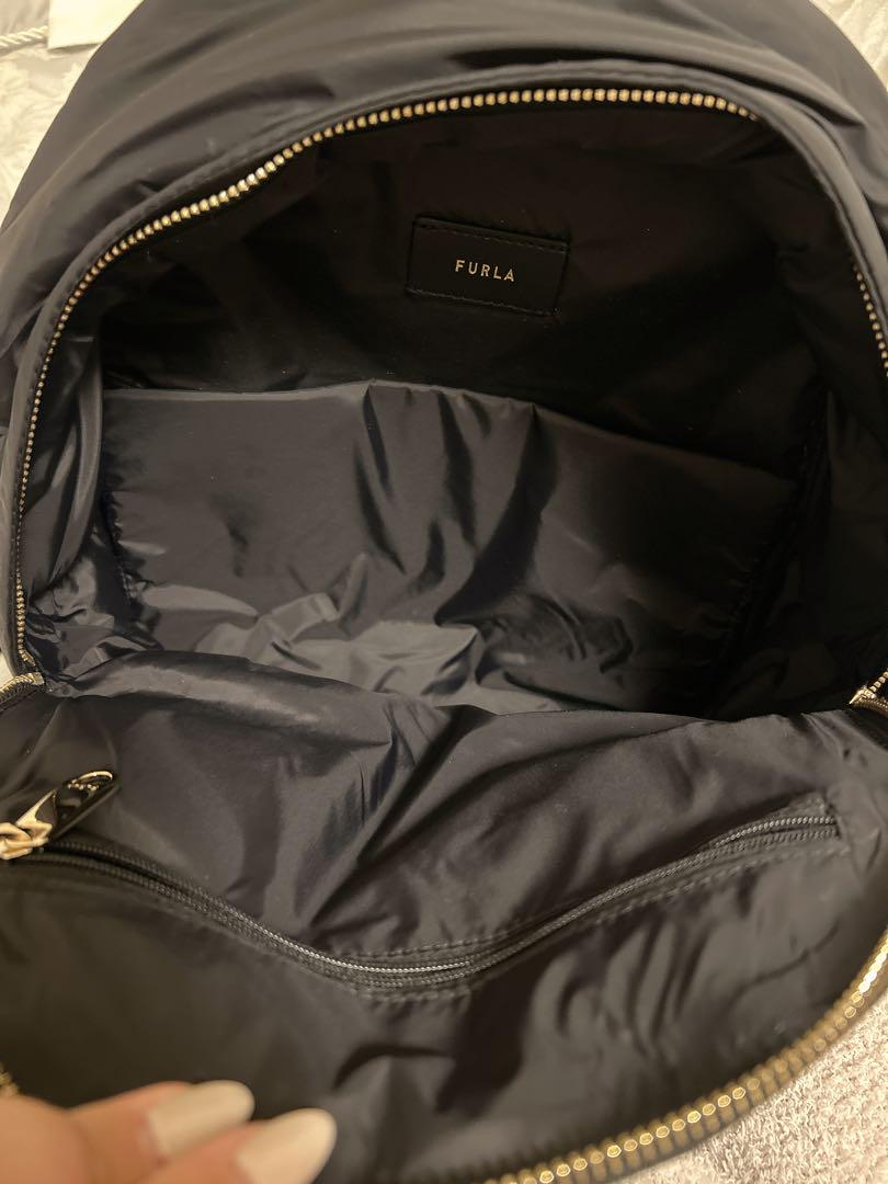 【未使用品】 FURLA フルラ カリプソ リュック 金 黒 高級 お洒落