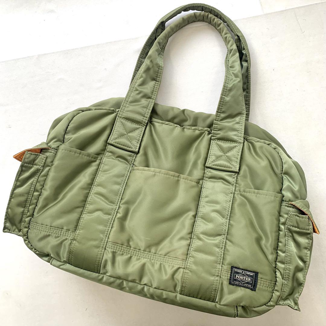 PORTER タンカー ダッフルバッグ L セージグリーン ボストンバッグ