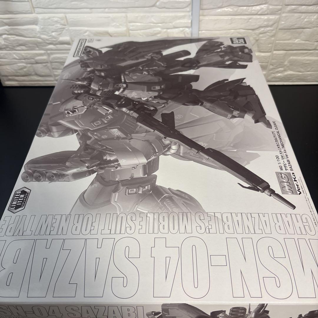 MG 1/100 サザビー MSN-04 Ver.Ka メカニカルクリア