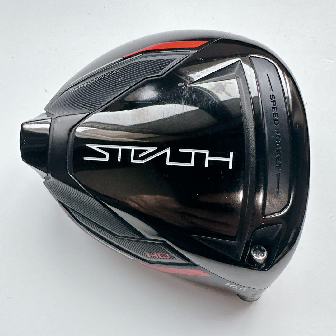 2025年最新入荷 ツアー支給品 stealth ドライバーヘッド 10.5度 ステルス HD クラブ