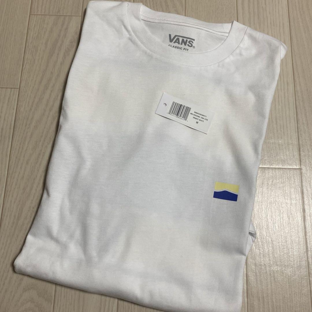 未使用 希少 VANS ロンT バックプリント 海外サイズM バンズ