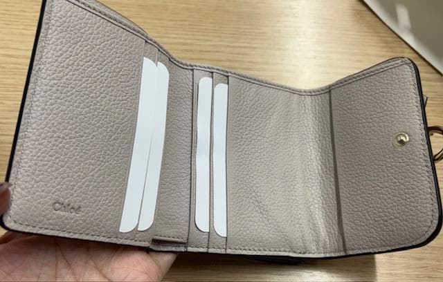 【新品箱付き】Chloe クロエ ALHPABET トリフォールド 財布 WGY Chloe クロエ 折財布 レディース ALPHABET ミニ トリフォールド