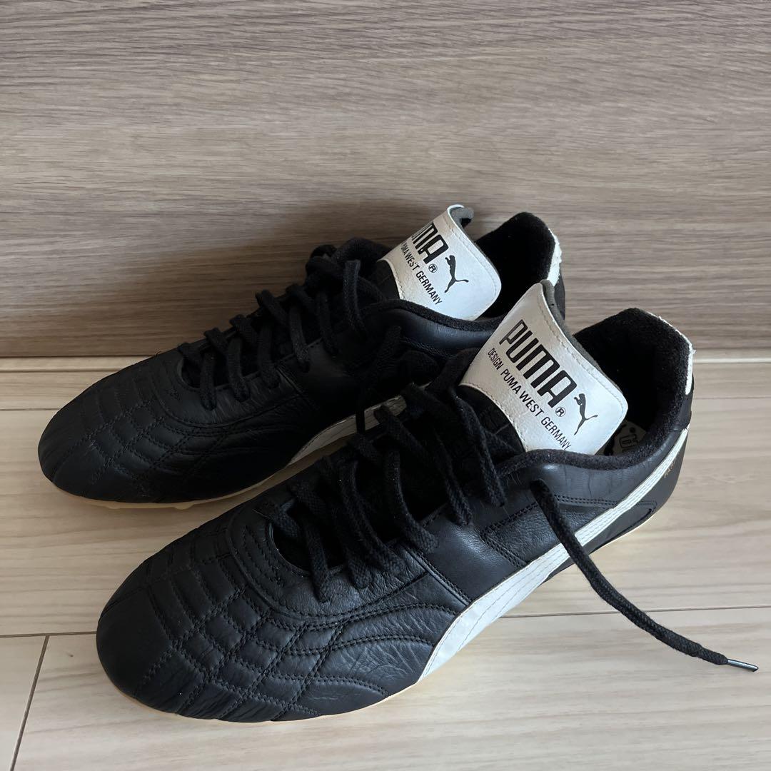 新品未使用　PUMA パラメヒコ　ホワイトブラック　27.5 プーマ パラメヒコ ブラックホワイト スパイク 27.5cm - メルカリ
