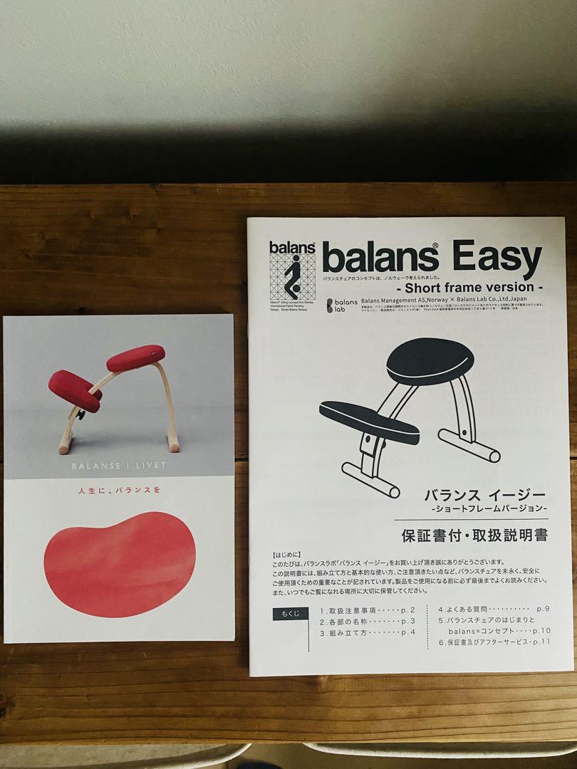 【美品】balans Eazy バランスイージー　 ショートフレームバージョン