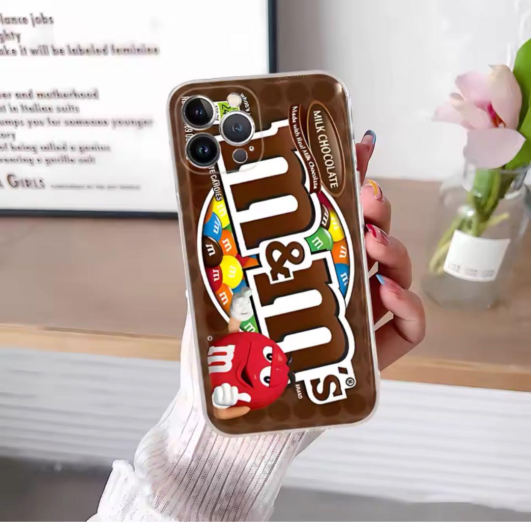 M&M's ミルクチョコレート iPhone15plusケース