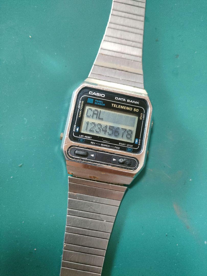 レア 80's CASIO DB-1000 タッチスクリーン電卓