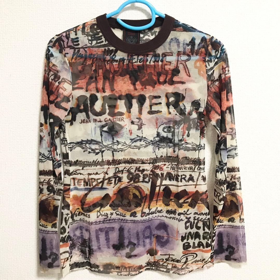 jean paul gaultier✨パワーネットトップス 48 Jean Paul Gaultier パワーネット - メルカリ
