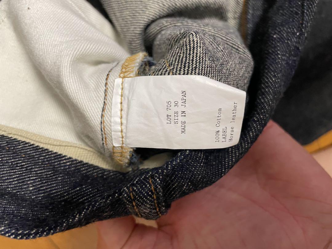 パンツ taiga takahashi lot.705 indigo denim
