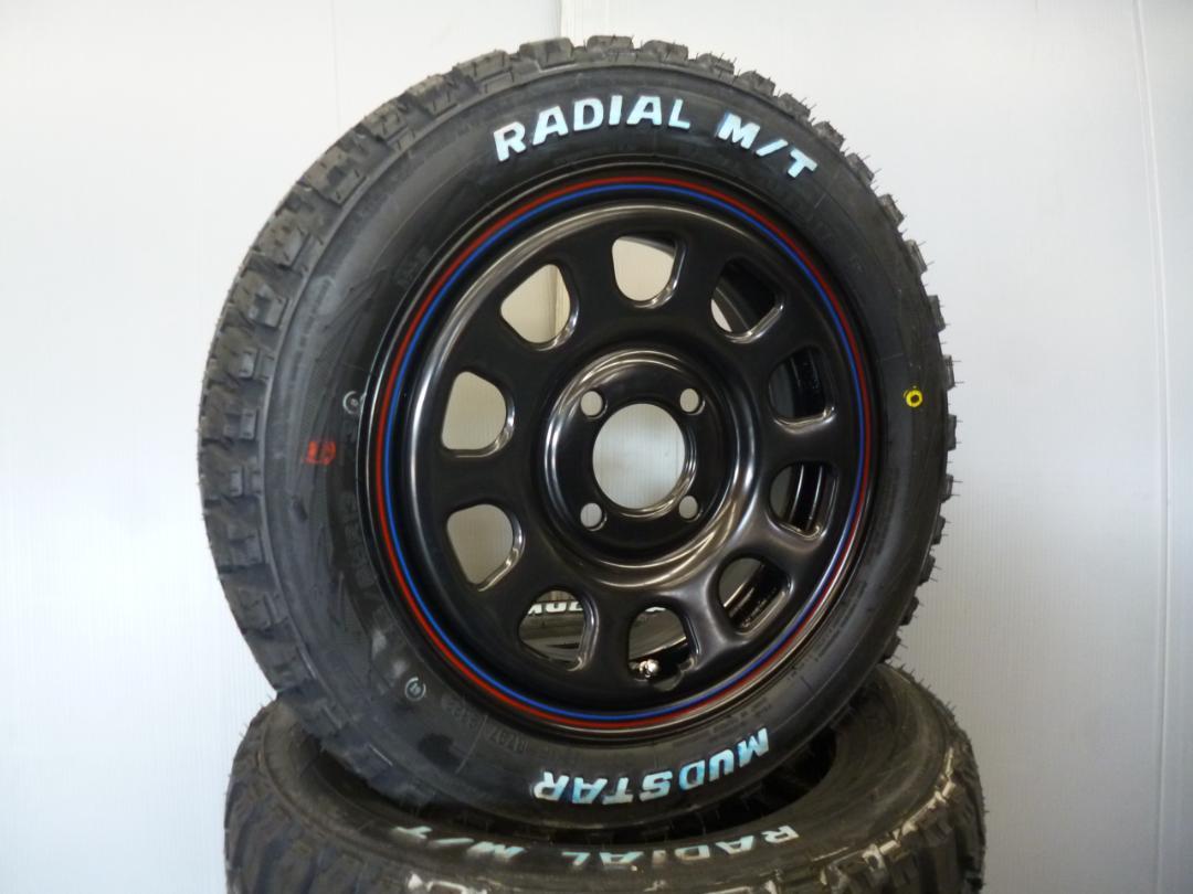 送料込み★マッドスターゴツゴツ★155/65R13★ハイゼット・サンバー 送料込みマッドスターゴツゴツタイヤ155/65R13ハイゼット・サンバー