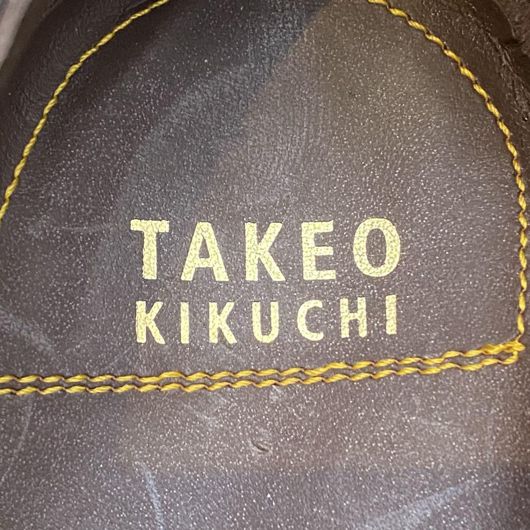 ✨極美品✨タケオキクチ ビジネスシューズ【24.5】ストレートチップ 内羽根式