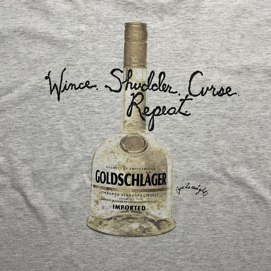 90s Goldschlager liquor 酒 Tシャツ ヴィンテージ