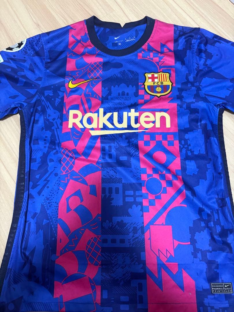 バルセロナ 3rd ユニフォーム 21 22 MサイズL・NIKE