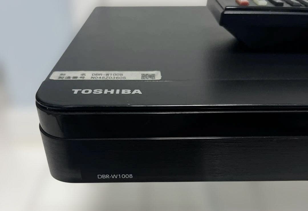 東芝 DBR-W1008 REGZAブルーレイレコーダー 1TB 2018年製 東芝 DBR-W1008 REGZAブルーレイレコーダー 1TB 2018年製