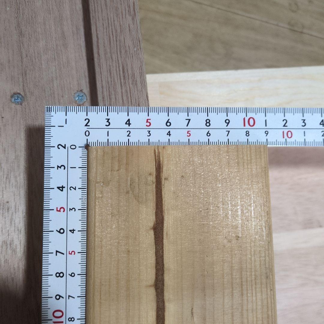 自作丸鋸ガイド スライド式目立った傷や汚れなし