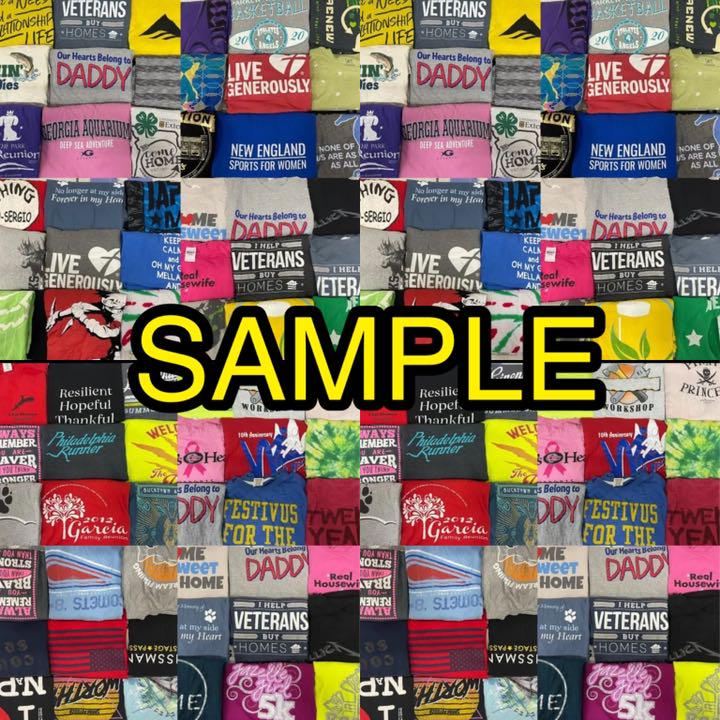 アメリカ USA古着 50枚まとめ売りBOX Pht49-m85922474904 メンズBIGサイズTシャツ ℅のサンプル