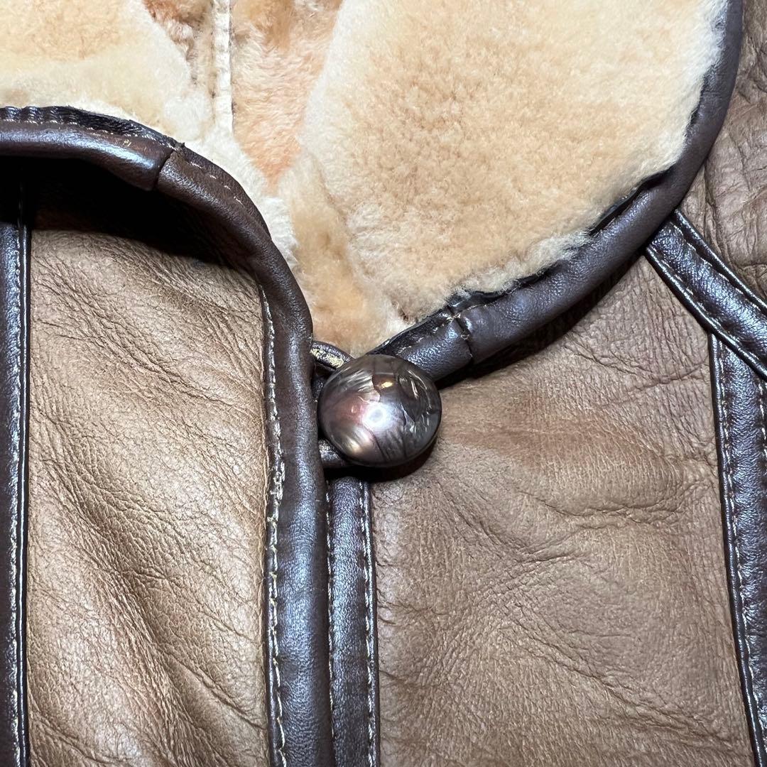 BEAUTE☆XL位 ムートンコート ムートンジャケット 羊革 海外最新