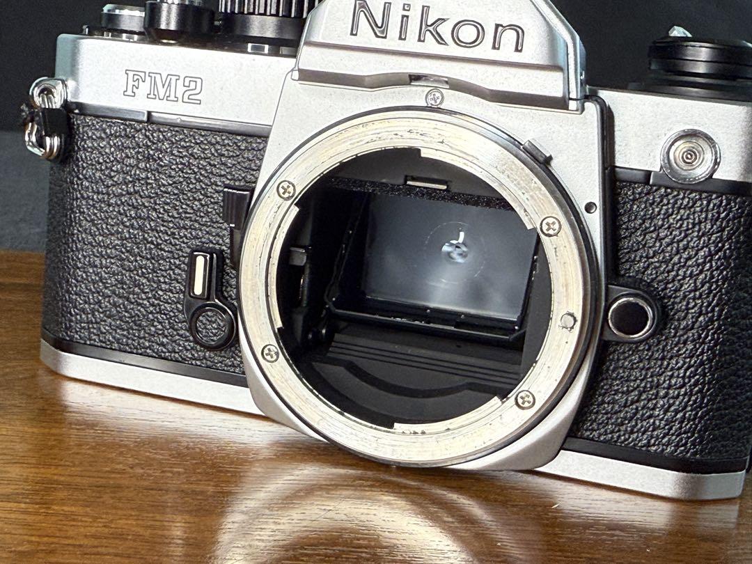 【完動美品】Nikon New FM2 Nikkor 50mm f/1.2付