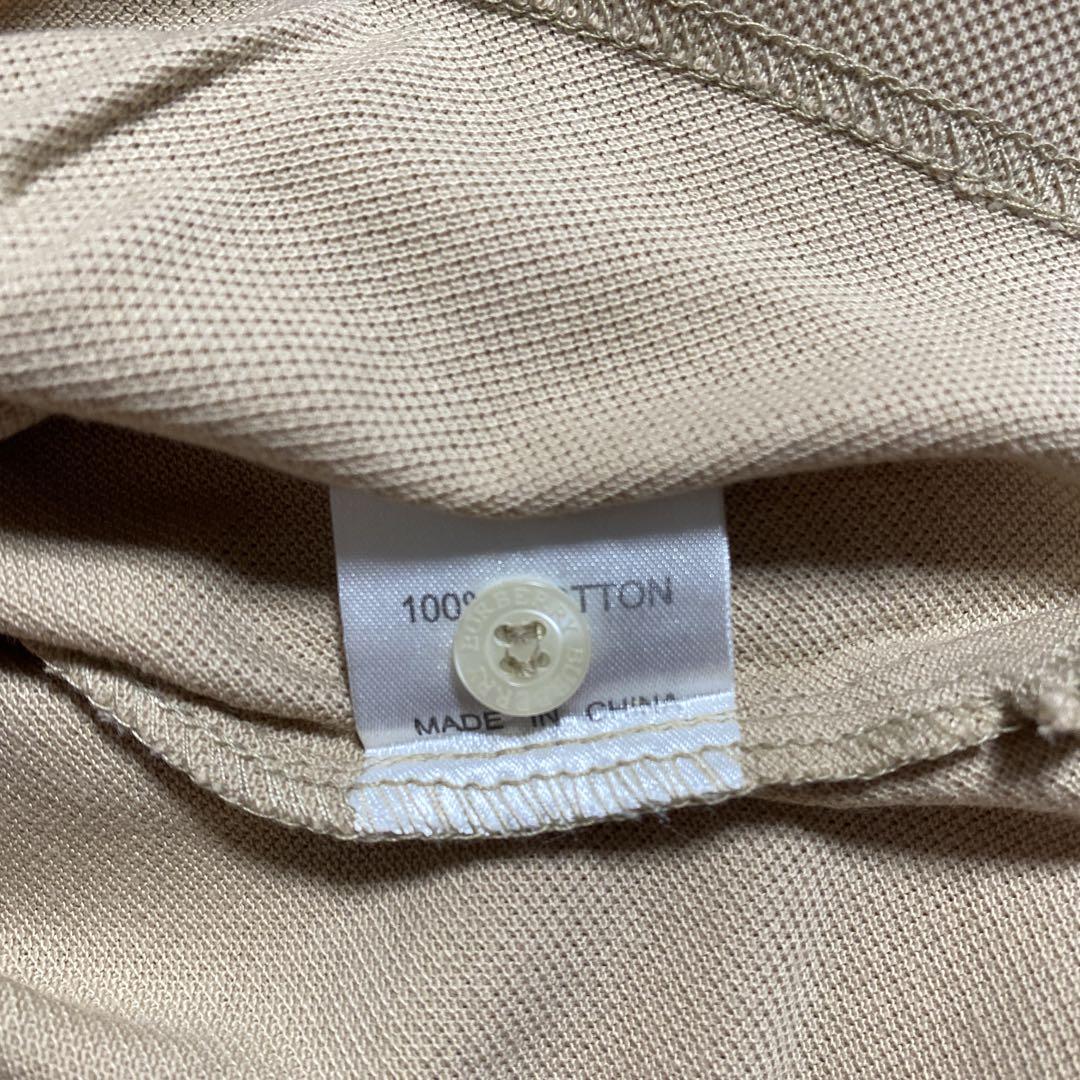 BURBERRY ベージュ ポロシャツ Mサイズ