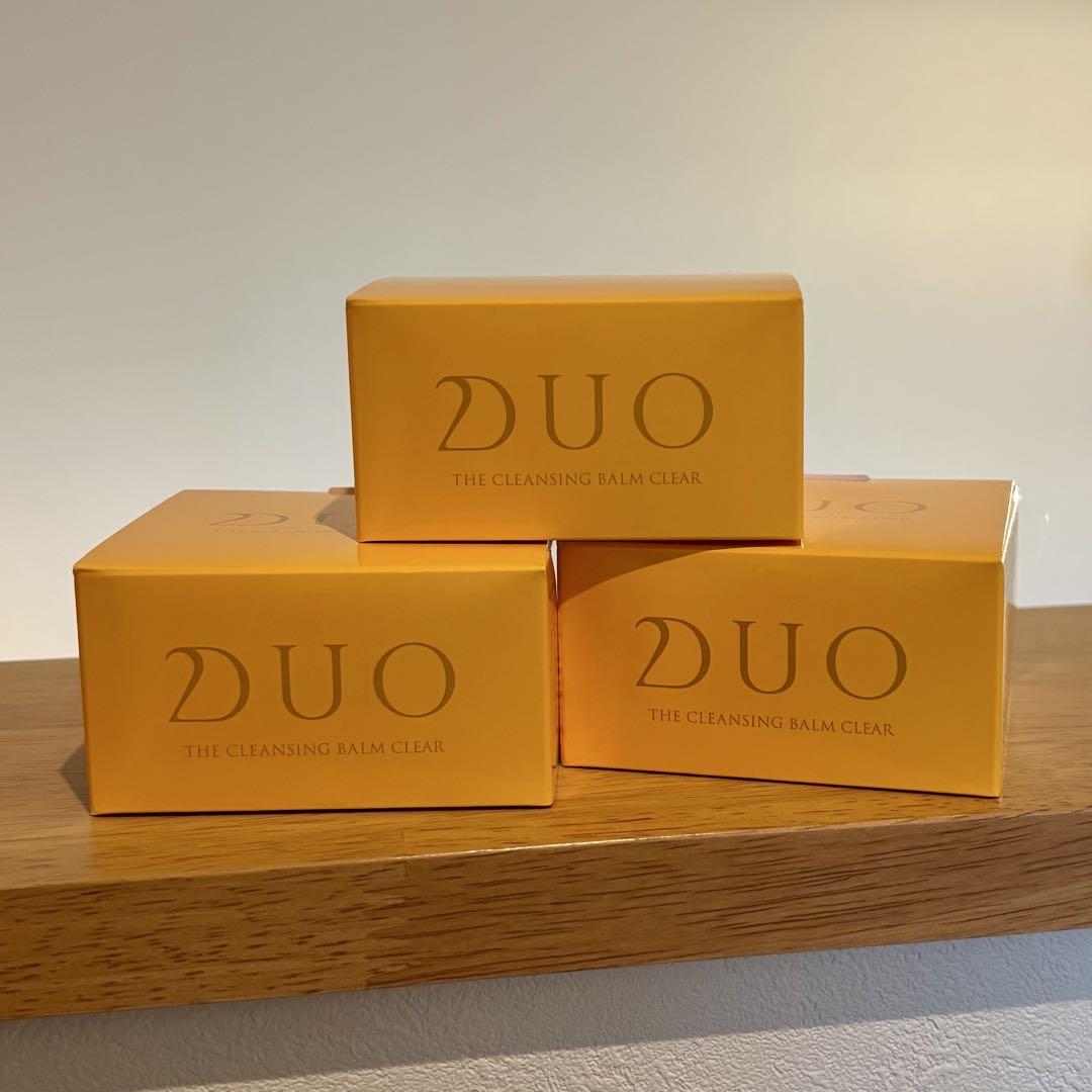 DUO ザクレンジングバームクリア90g×3 - メルカリ