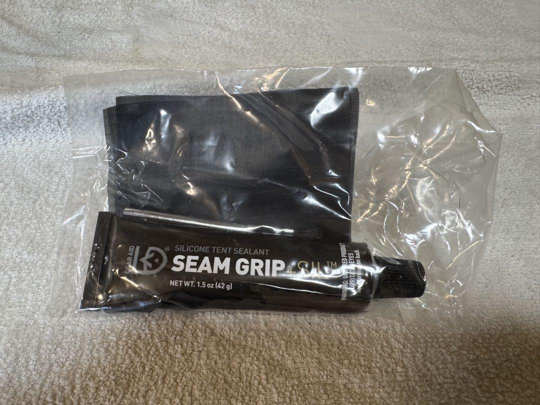 NINJATENT ブラックテント SEAM GRIP付き
