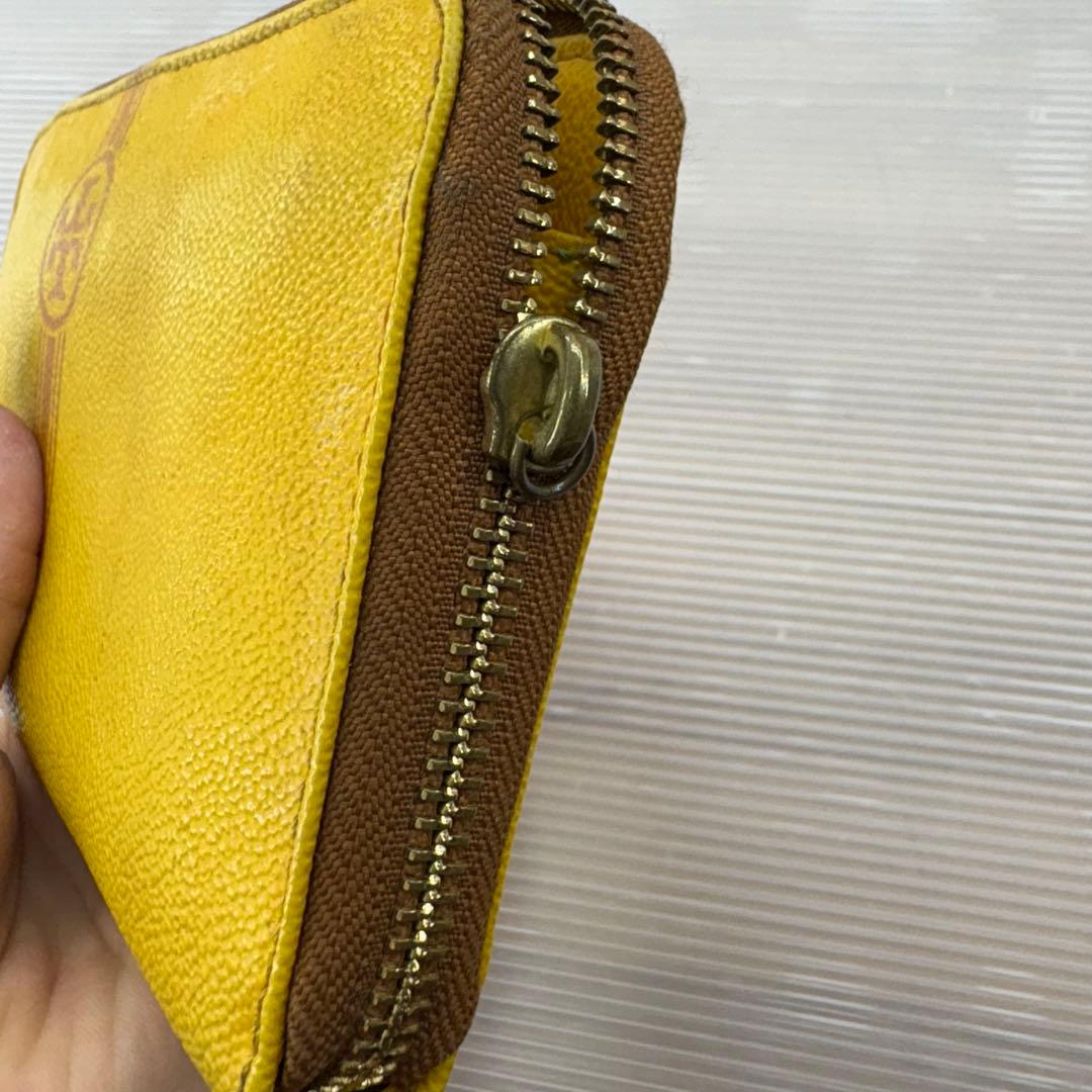 $ TORY BURCHイエロー 長財布