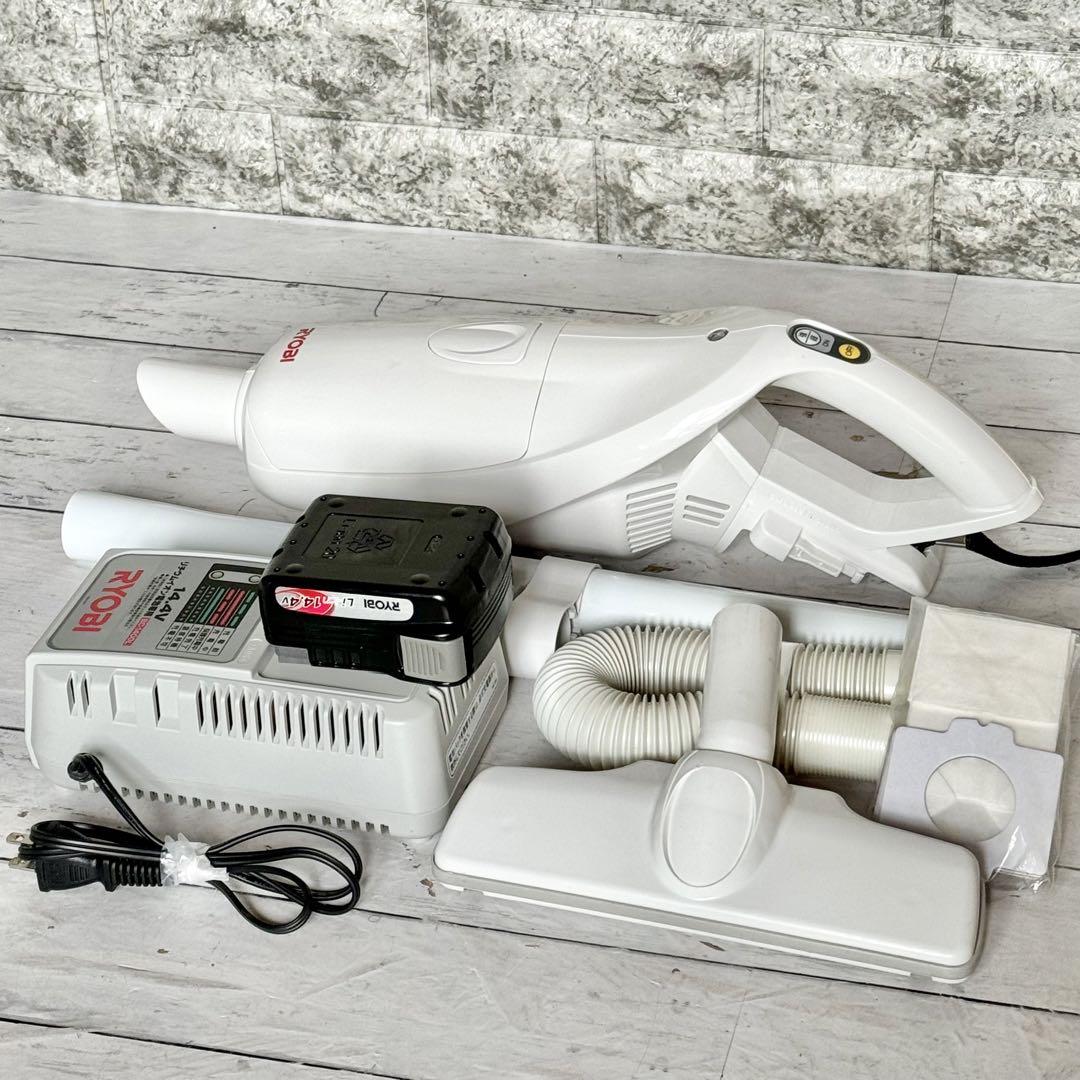 RYOBI 充電式クリーナー バッテリー＆充電器セット RYOBI 充電式クリーナー バッテリー＆充電器セット