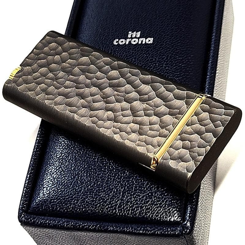 イムコロナ フランボー ガスライター ターボジェット ハンマートーン グレー新品 イムコロナ フランボー ガスライター ターボジェット ハンマートーン グレー新品