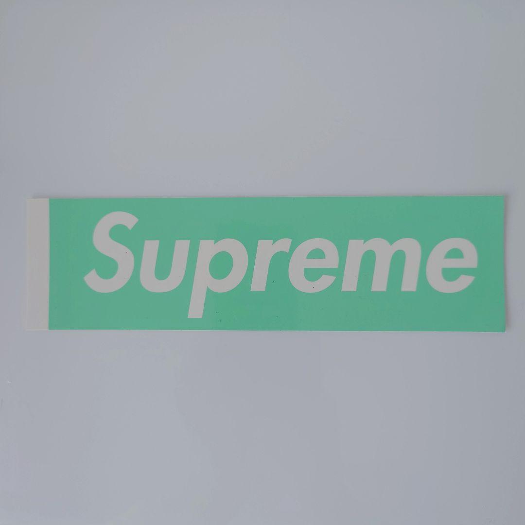 supreme Box logo ティファニー　ステッカー　10枚 Supreme Tiffany Box Logo Stickerステッカー10枚