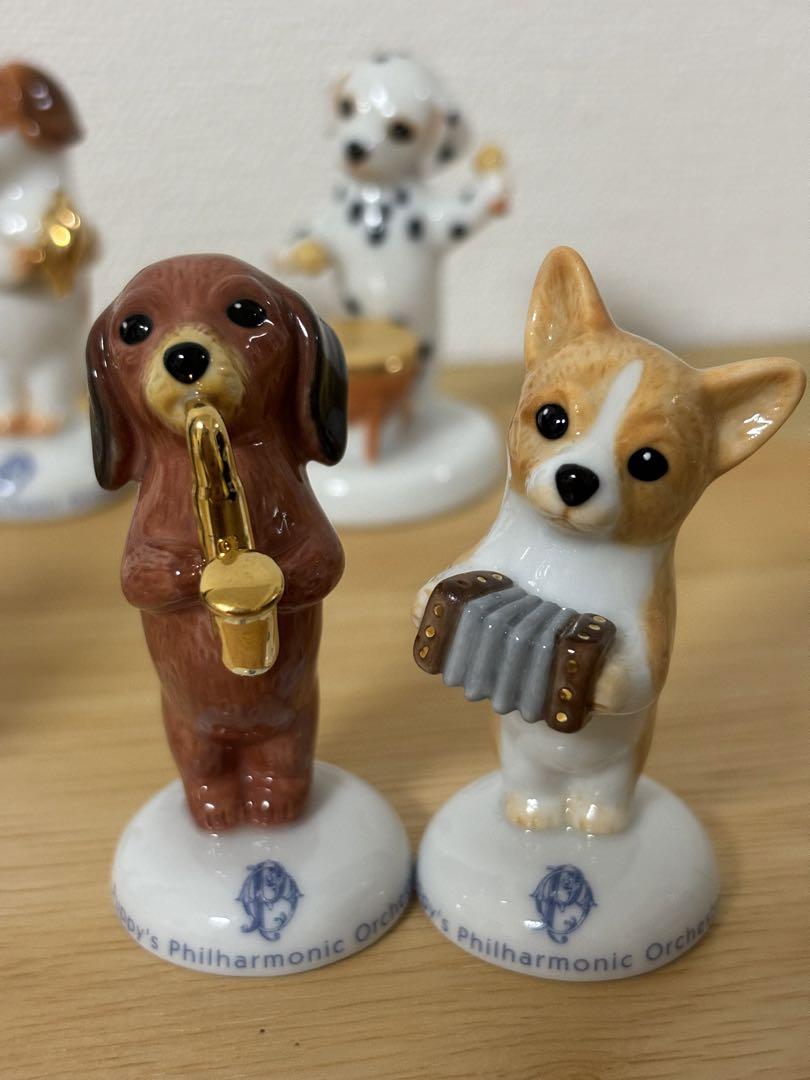 犬の楽団 セトクラフト オーケストラ　犬 陶器 11体セット