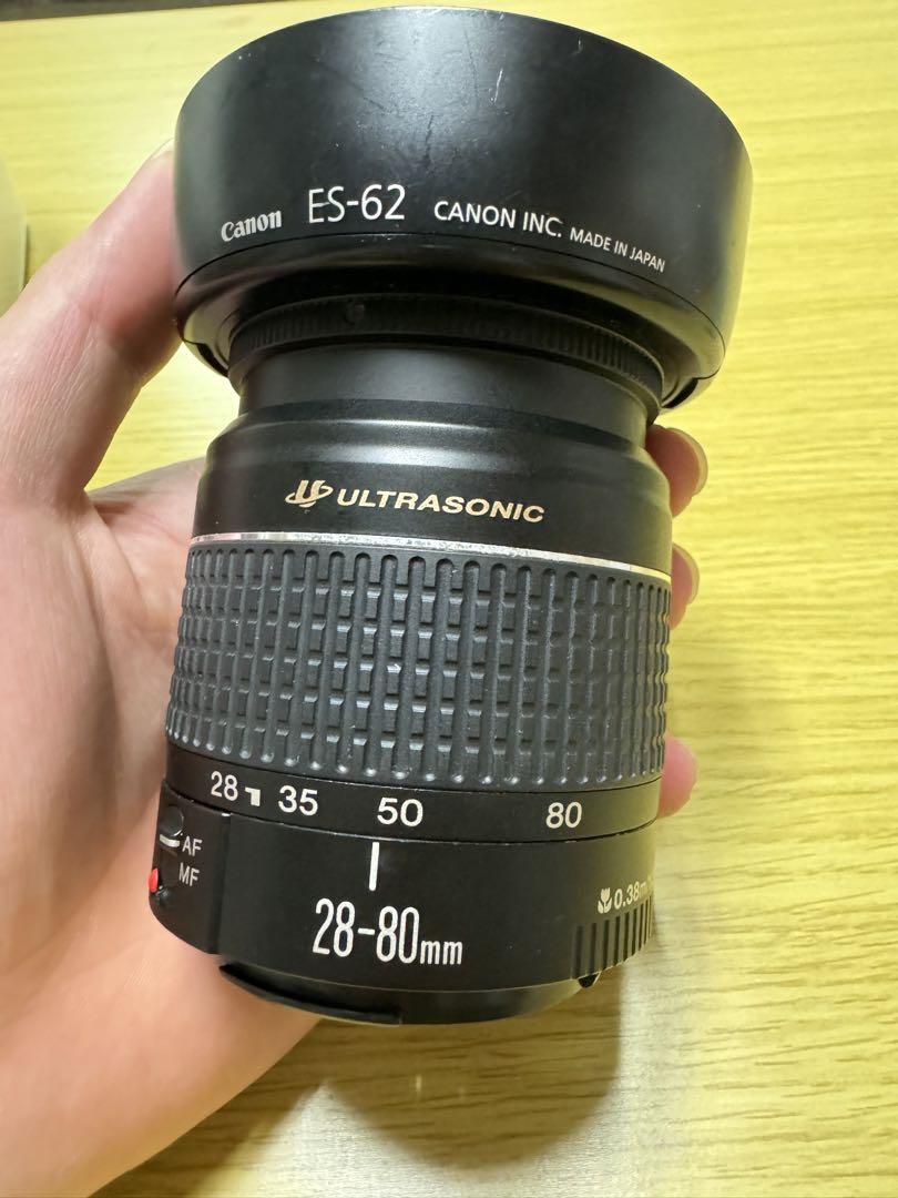 Canon 28-80mm ズームレンズ 日本製　ジャンク品 Canon EF 28-80mm ウルトラソニックレンズ ジャンク品 - メルカリ
