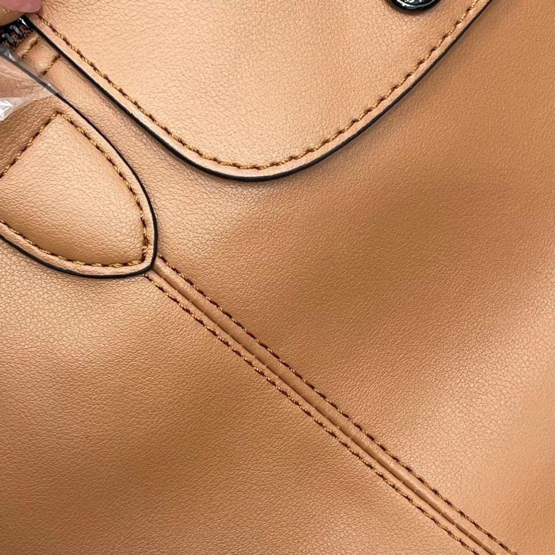 Longchamp ル プリアージュ キュイールトップハンドルバッグ ブラウン Longchamp ル プリアージュ キュイールトップハンドルバッグ ブラウン