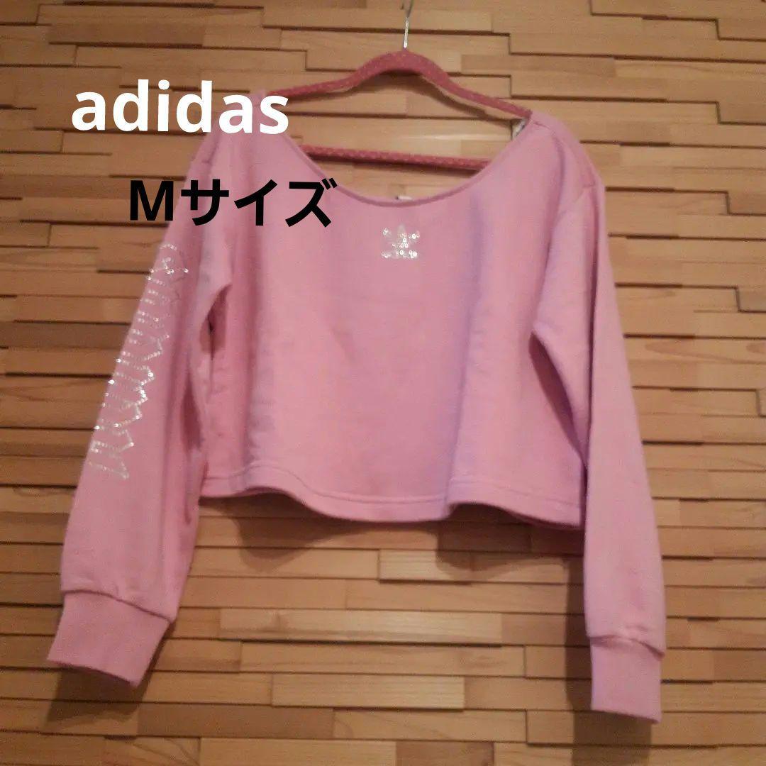 【新品】adidas　トップス　ストーン付き　Mサイズ
