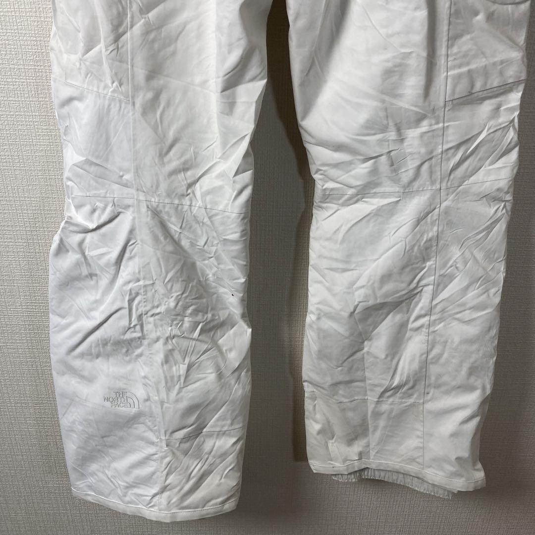 525 【THE NORTH FACE】DRYVent スキースノボーパンツ 白