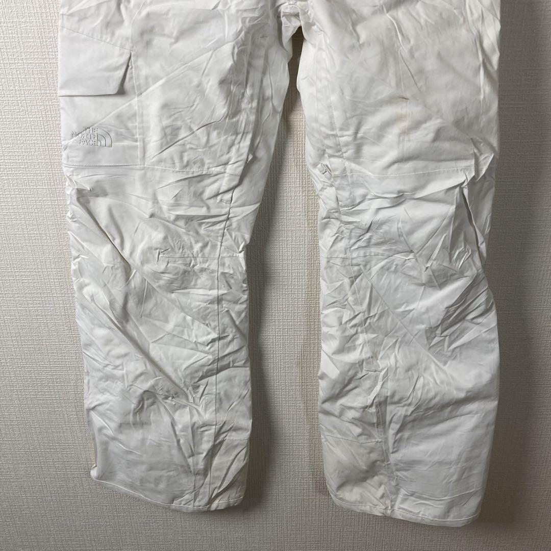 525 【THE NORTH FACE】DRYVent スキースノボーパンツ 白