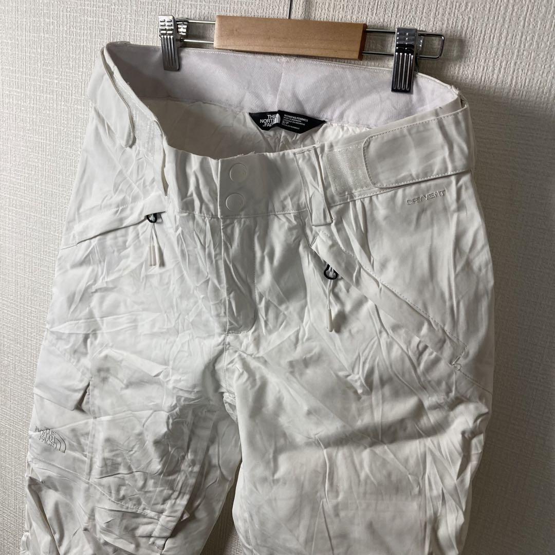 525 【THE NORTH FACE】DRYVent スキースノボーパンツ 白