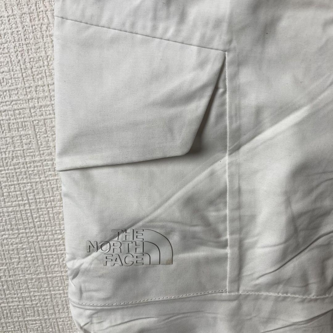 525 【THE NORTH FACE】DRYVent スキースノボーパンツ 白