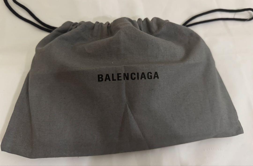 BALENCIAGA ラウンドファスナー ロゴ 長財布