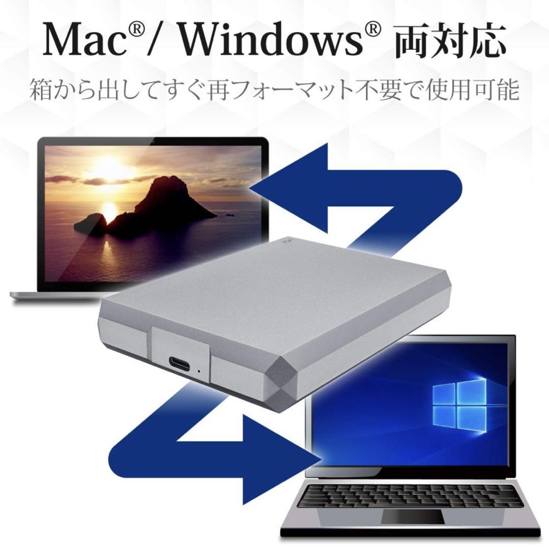 LaCie】 HDD 5TB 外付け ハードディスク - メルカリ