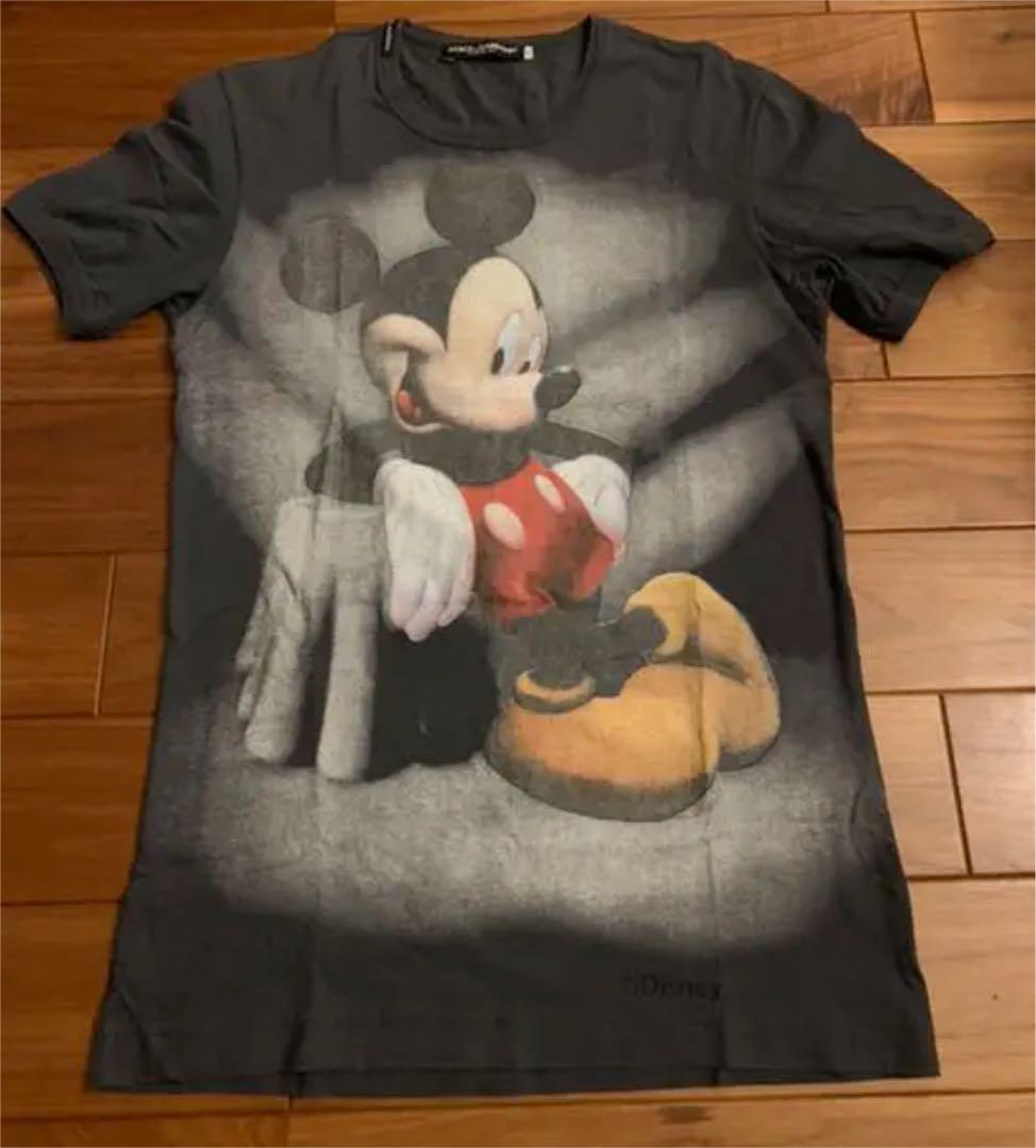 状態良好 希少 状態良好 希少 Dolce Gabbana ミッキーコラボｔシャツメンズ Dolce Gabbana ミッキーコラボｔシャツ ドルガバ